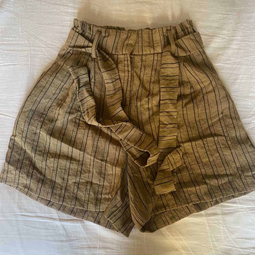 SOLD - Paper Bag Waist Shorts